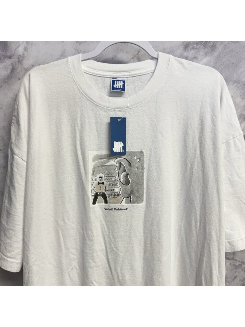 Undefeated Streetwear Graphic Tee Mens 2XL NWT Boxing Referee Ear Made in USA